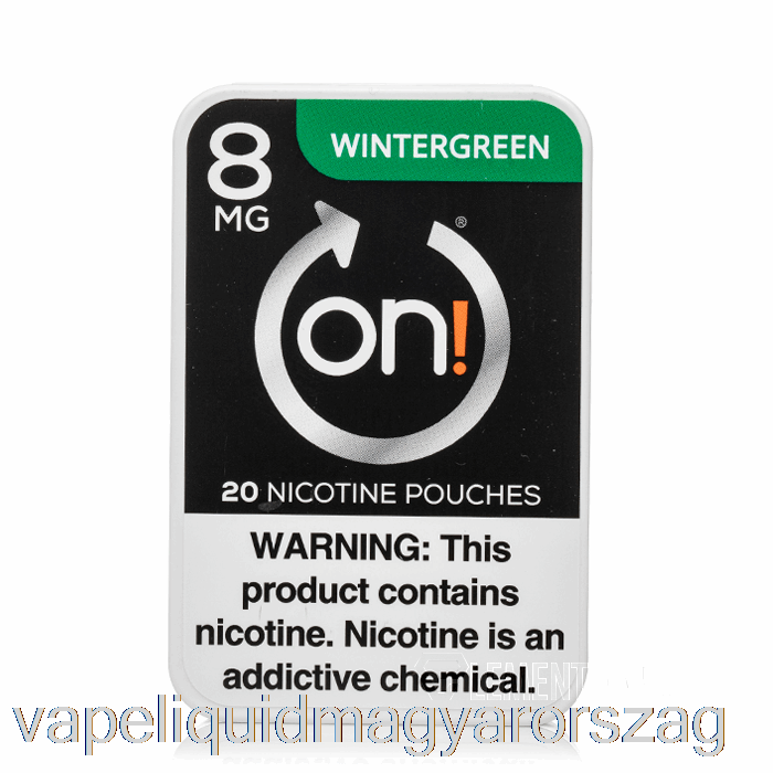 Tovább! Nikotinos Tasakok - Wintergreen 8mg Vape Folyadék